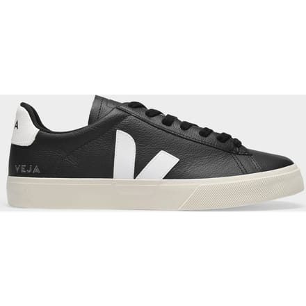 Campo sneakers in zwart en wit chroomvrij leer