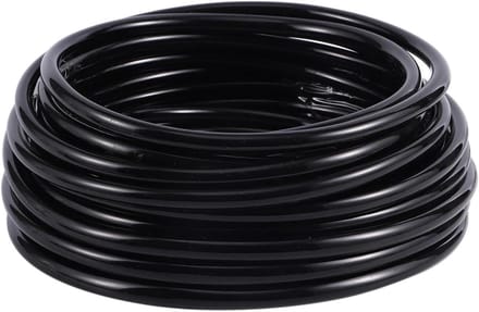 Rubberen slang - Druppelslang PVC - Tuin bewateren - Universele maat - 10 meter - Zwart