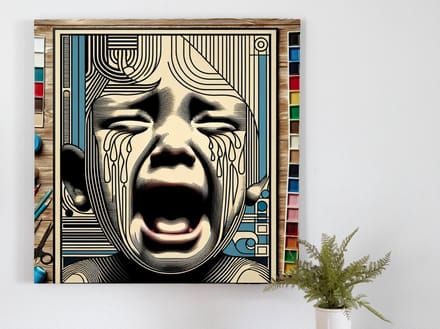 Kunstprint | Wanddecoratie | Forex | 80 × 80 cm
