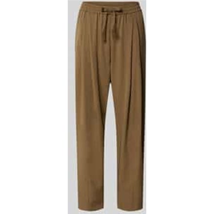 regular fit Smalle broek van viscosemix