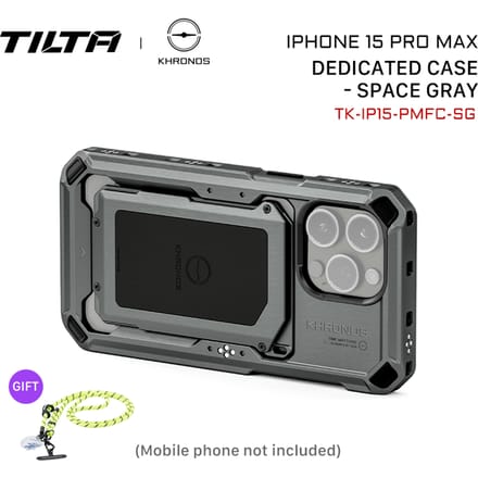 Tilta Khronos iPhone 15 Pro Case Space Grey