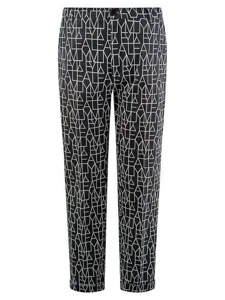 7/8-broek Van Emilia Lay zwart