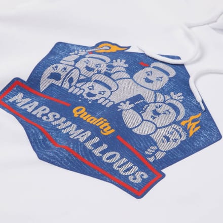 Ghostbusters Marshmallows Unisex Hoodie - White - M