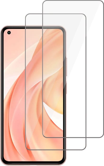 Geschikt voor Xiaomi Mi 11 Lite NE Screenprotector - Screenprotector geschikt voor Xiaomi 11 Lite NE Beschermglas - 2 Stuks