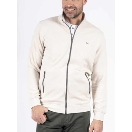 Pre End - Sweatvest - Heren - XL - Gebroken wit - Katoen - 6000075