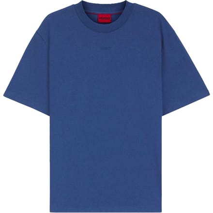 Hugo Boss Heren Zwaargewicht Relaxed Fit T-shirt (Medium Blauw)