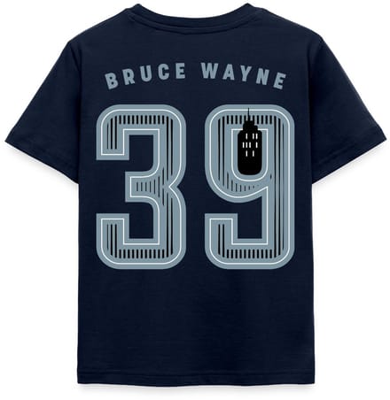 Batman Bruce Wayne Gotham City F.C. Voetbalshirt T-Shirt Kinderen