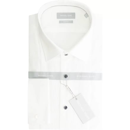 Slim fit geplooid overhemd Michael Kors Tux