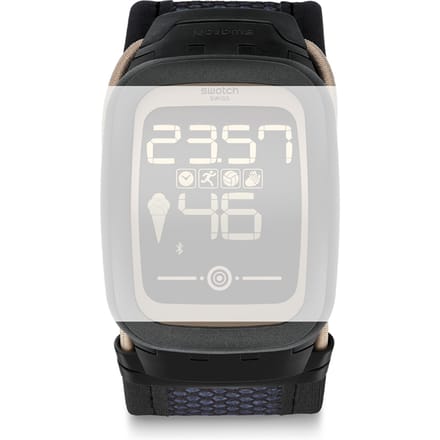 Swatch Plastic - Touch Digi SU/SV ASUVB100B SUVB100B Deepzero Small Horlogeband