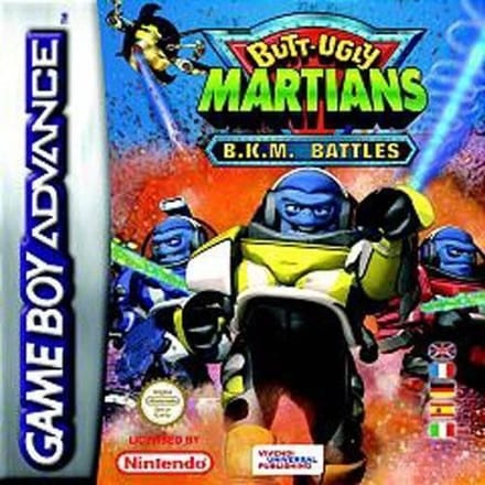Butt-Ugly Martians B.K.M. Battles Gameboy Advance - (GBA)