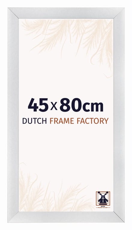 Fotolijst 45x80 cm - MDF - Zilver Mat - Praag