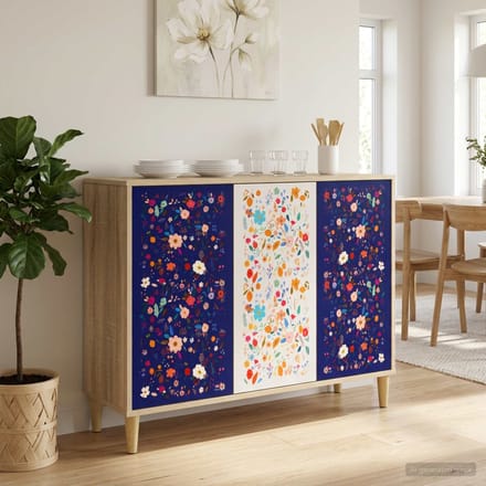 vidaXL - Dressoir - MAINZ - Sonoma - 102 - x - 33 - x - 75 - cm - Bewerkt - hout