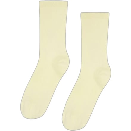 Damessokken Colorful Standard Classic Organic Soft Yellow
