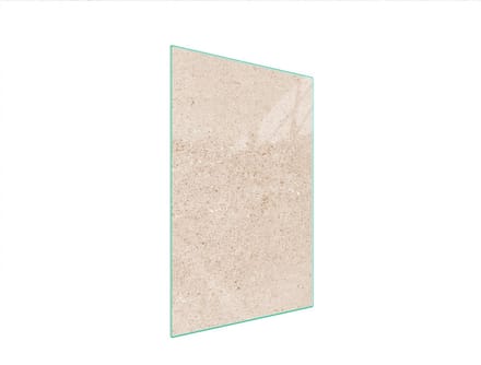 TMK ArtDeko Serie - Snijplank - 35x52 cm - Beige - Glas