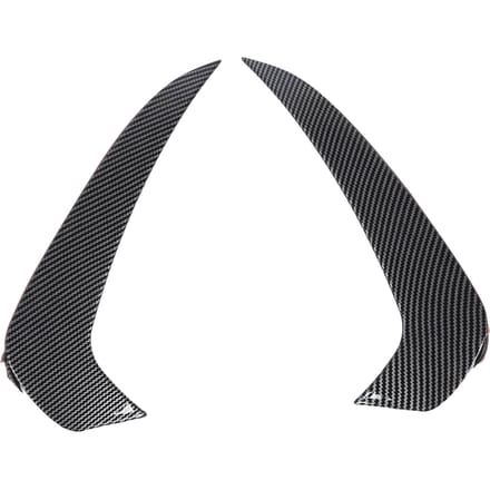 1 Paar Achterbumper Splitter Links Rechts Lip Splitter Spoiler Diffuser Vervanging voor Benz GLC?Klas black
