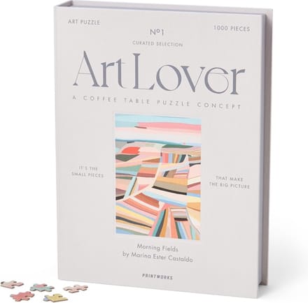 Printworks Art Lover Boek Puzzel - Morning Fields - 1000 stukjes