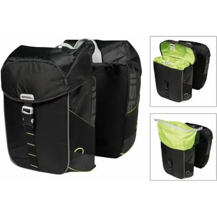 Waterdichte bagagedraagtassen Basil Miles 34L (x2)