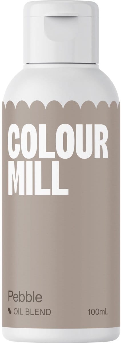 Colour Mill Oil Blend Voedingskleurstof op Oliebasis - Pebble - 100 ml