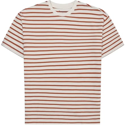 T-shirt KnowledgeCotton Apparel Loose Striped