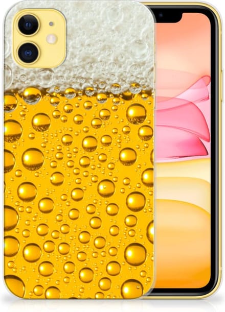 Apple iPhone 11 Siliconen Case Bier