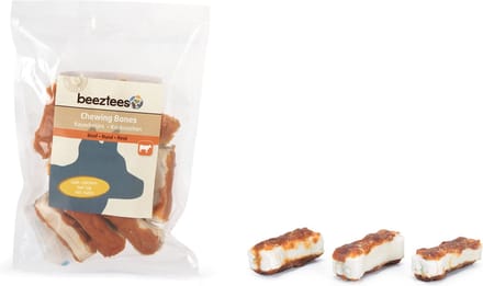 Beeztees Kauwbotjes Met Kip - hondensnack - 12 stuks