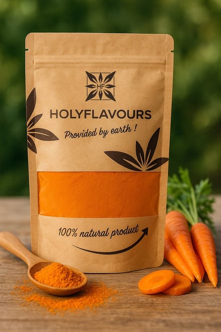 Wortel Sap Concentraat Poeder - 100 gram - Holyflavours