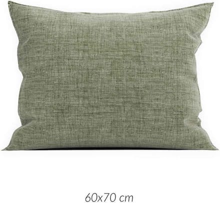 Zohome Lino Kussensloop - Groen - 60x70cm - Groen