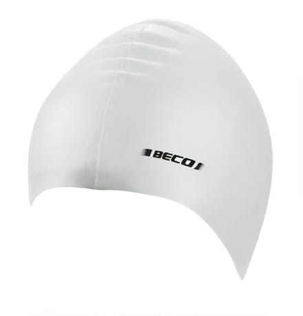 BECO Badmuts - Voor Kinderen - Siliconen - Wit - One Size