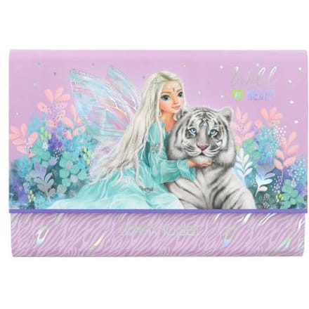 Top Model TOPModel briefpapier in registermap FANTASY TIGER Knutselen