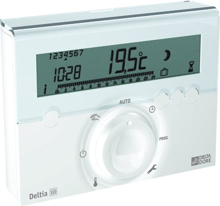 Draadloze Thermostaat - Programmeerbare Thermostaat - Verwarming Regelen - X2D Protocol - 300 meter bereik - Wit