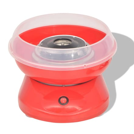 vidaXL Suikerspinmachine 480 W rood