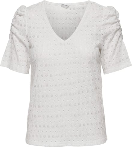 ONLY - ONLROSALINE S/S PUFF TOP CS JRS - Meisjes - Blouses