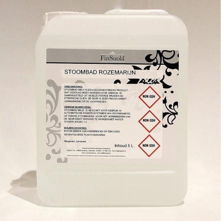 Finsuola Stoombad melk rozemarijn 5 liter