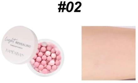 Luminous Pearls Loose Powder Ball - 02 Pink - 17.8g