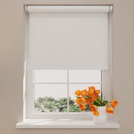 Rolgordijn Easy Soft - Verduisterend - White - 210 x 190