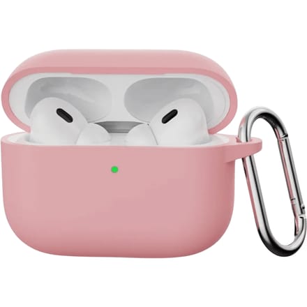 Mocaa AirPods Pro 3 Siliconen Hoesje met Haak Roze