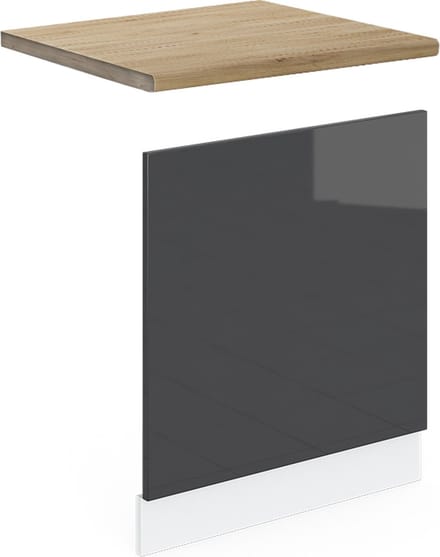 Vicco R-Line Frontpaneel – 60 cm, WB Eik Antraciet Hoogglans