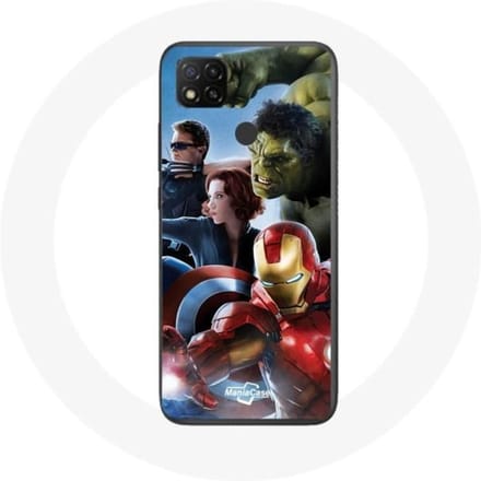 Xiaomi Redmi 9C Avengers-hoesje schoon