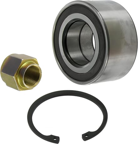Wiellagerset - Wielnaafset Lagers - Auto Onderhoud - Complete Vervangingsset - 11.1 x 11.1 x 8.4 cm - Wit