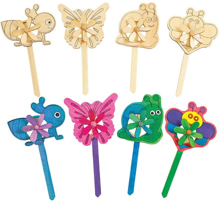 Colorations - Make Your Own Garden Windmills 12pcs.