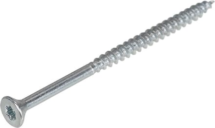 Proftec spaanplaatschroef 3x40mm - platkop - verzinkt - voldraad - T10 (Per 200 stuks)
