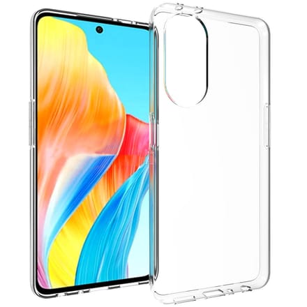 Accezz Hoesje - Geschikt voor Oppo A98 - Clear Backcover - Transparant