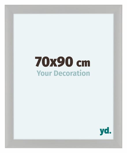 Your Decoration - Fotolijst 70x90 cm - MDF - Wit Houtnerf - Como
