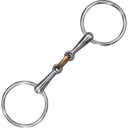 Dubbele ringbit voor paarden Privilège Equitation