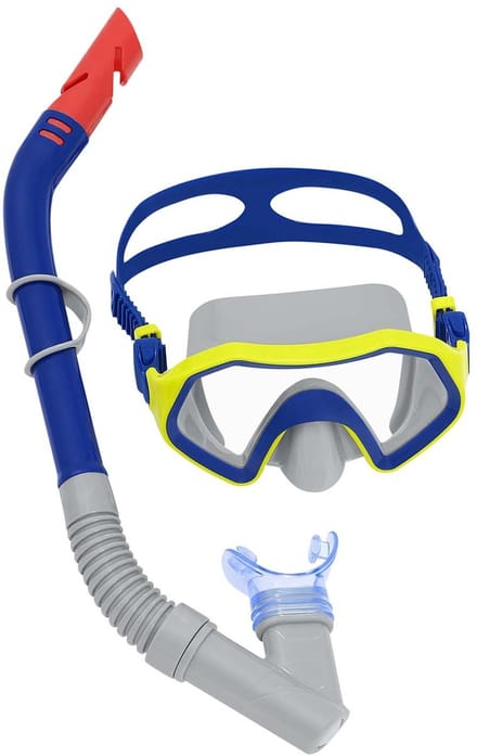 Bestway - Snorkelset - Granatblauw;Grijs - PVC Vrij