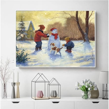 5D Diamond schilderij handgemaakte cadeau mozaïek landschap Home Decor Diamond Art Full Square 20X30CM beige