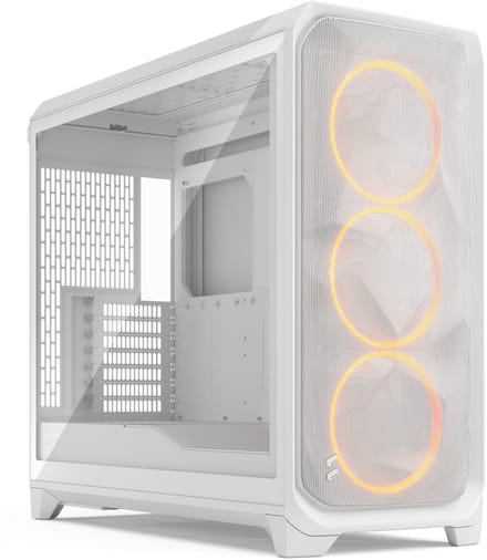 Fractal Design Meshify 3 XL White RGB - Case - Miditower - Wit