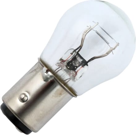 Schiefer Voertuiglamp | Bay15d G25x45 48V 23/8W Helder