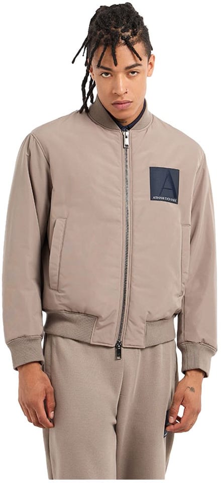 Armani Exchange 6dzb20-zn5mz Jas Beige L Man