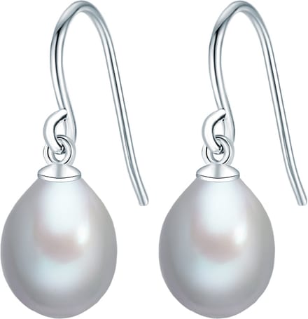 Valero Pearls Oorhanger - Sterling zilver - zilver